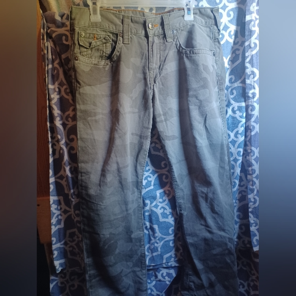 True religion camo pants